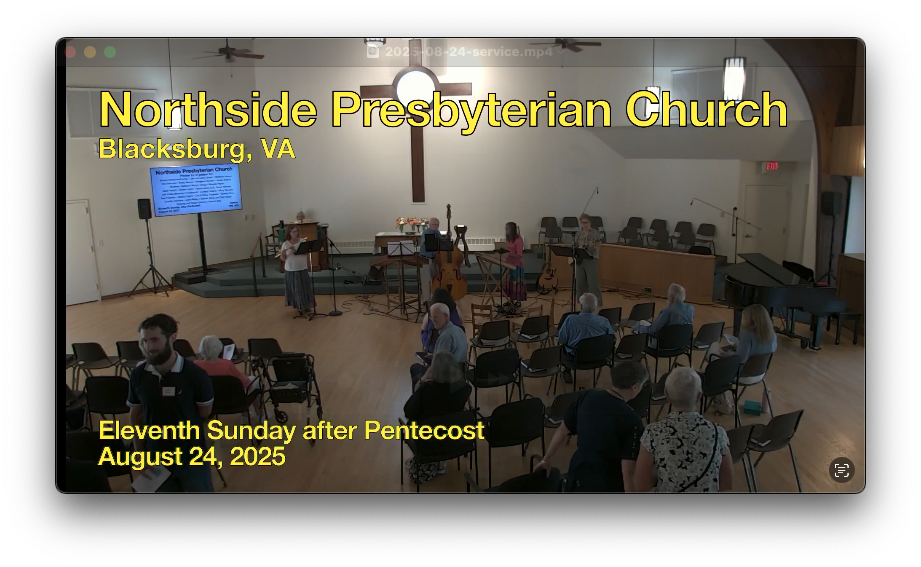 screen shot of video